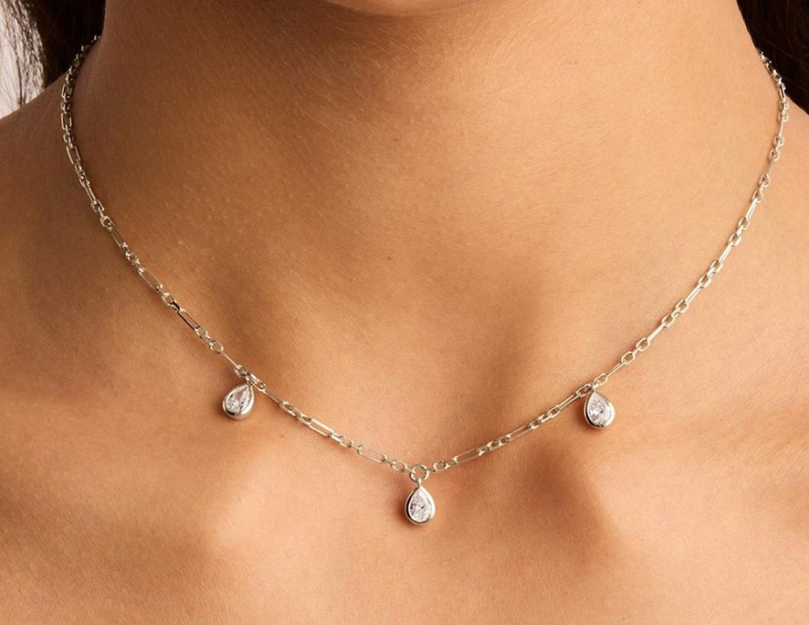 Jewellery BY CHARLOTTE | Adored Choker - Sterling Silver