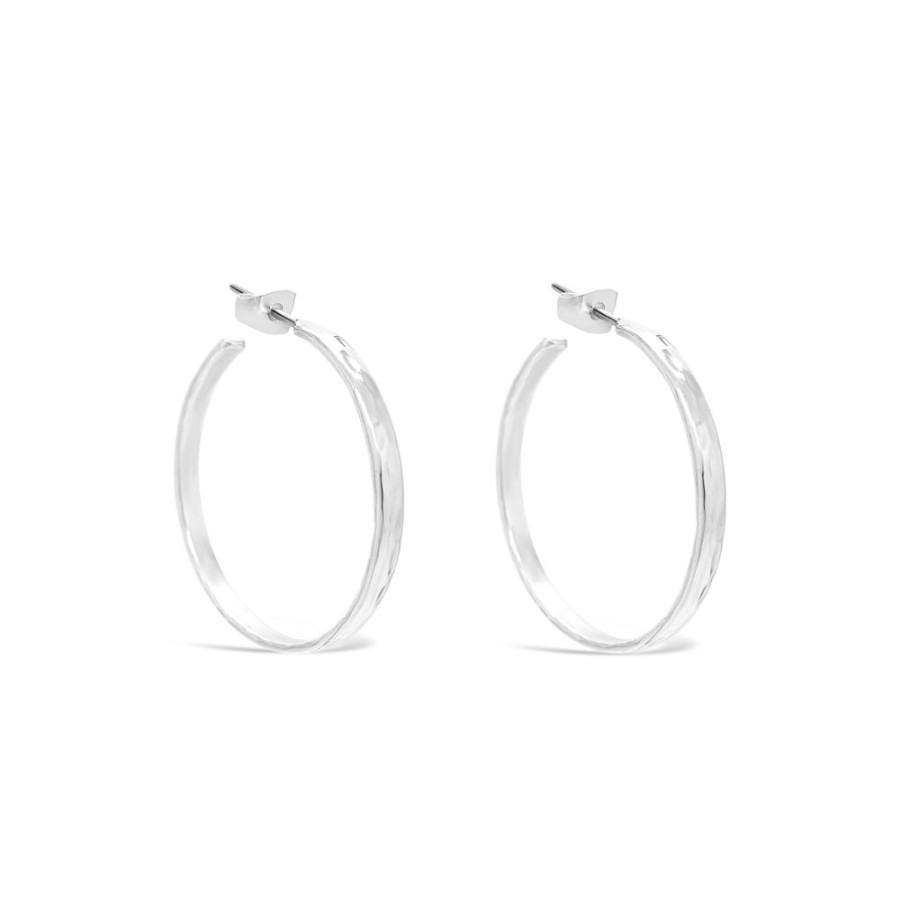 Jewellery ICHU JEWELLERY | Hammered Hoops