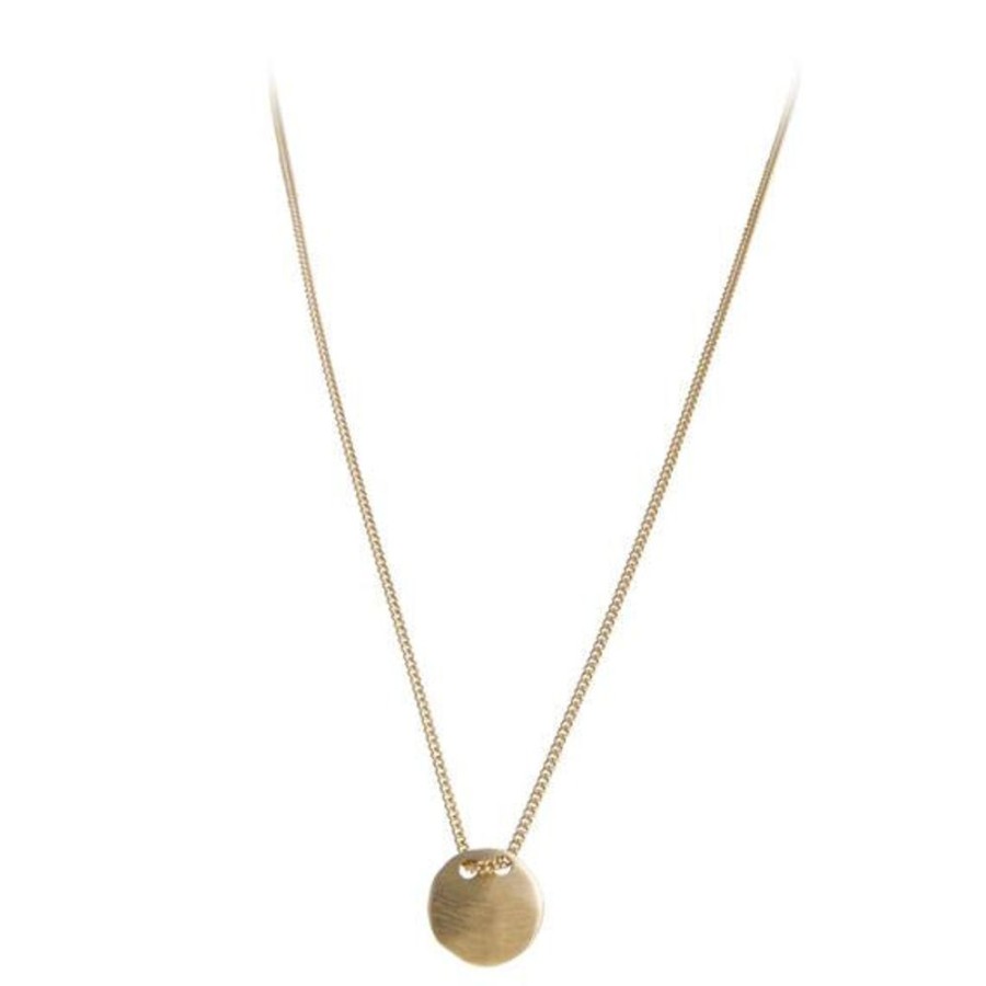 Jewellery FAIRLEY | Alexa Tag Necklace Gold