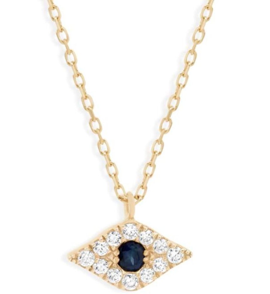 Jewellery BY CHARLOTTE | Necklace 14K Gold Evil Eye