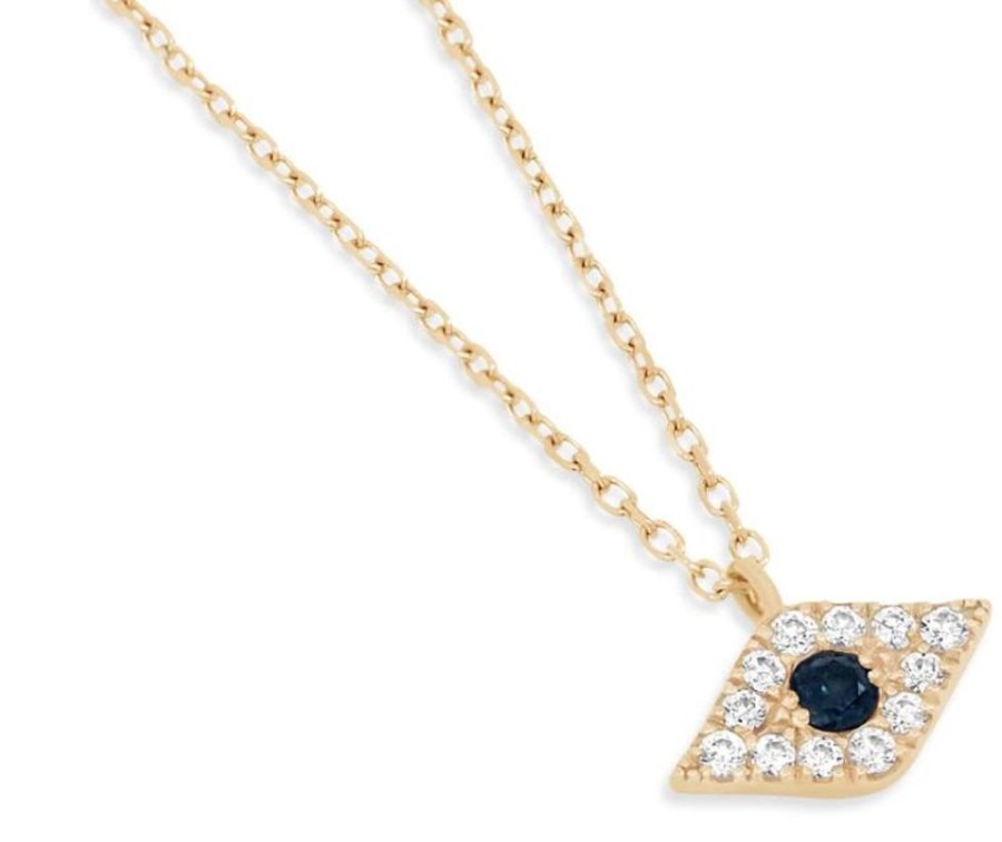 Jewellery BY CHARLOTTE | Necklace 14K Gold Evil Eye