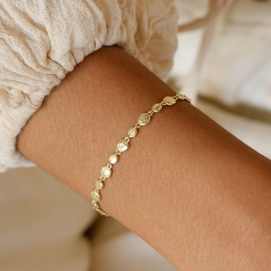 Jewellery BY CHARLOTTE | Path To Harmony Bracelet - Gold