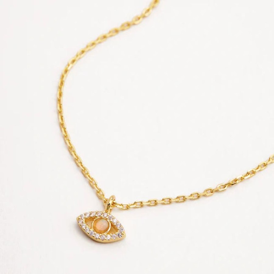 Jewellery BY CHARLOTTE | Eye Of Intuition Necklace Gold