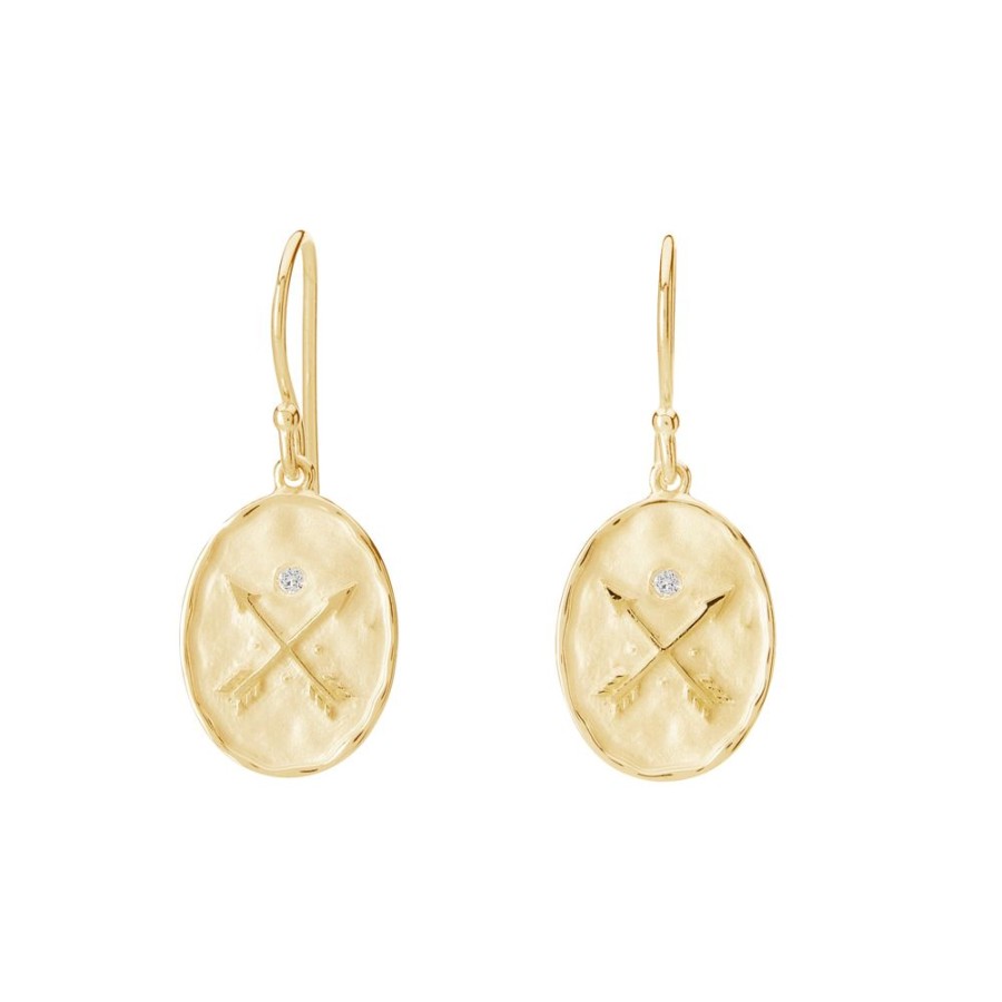 Jewellery MURKANI | Small Heirloom Earrings In 18K Gold Plate