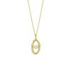 Jewellery ICHU JEWELLERY | Oval'D Pearl Necklace, Gold