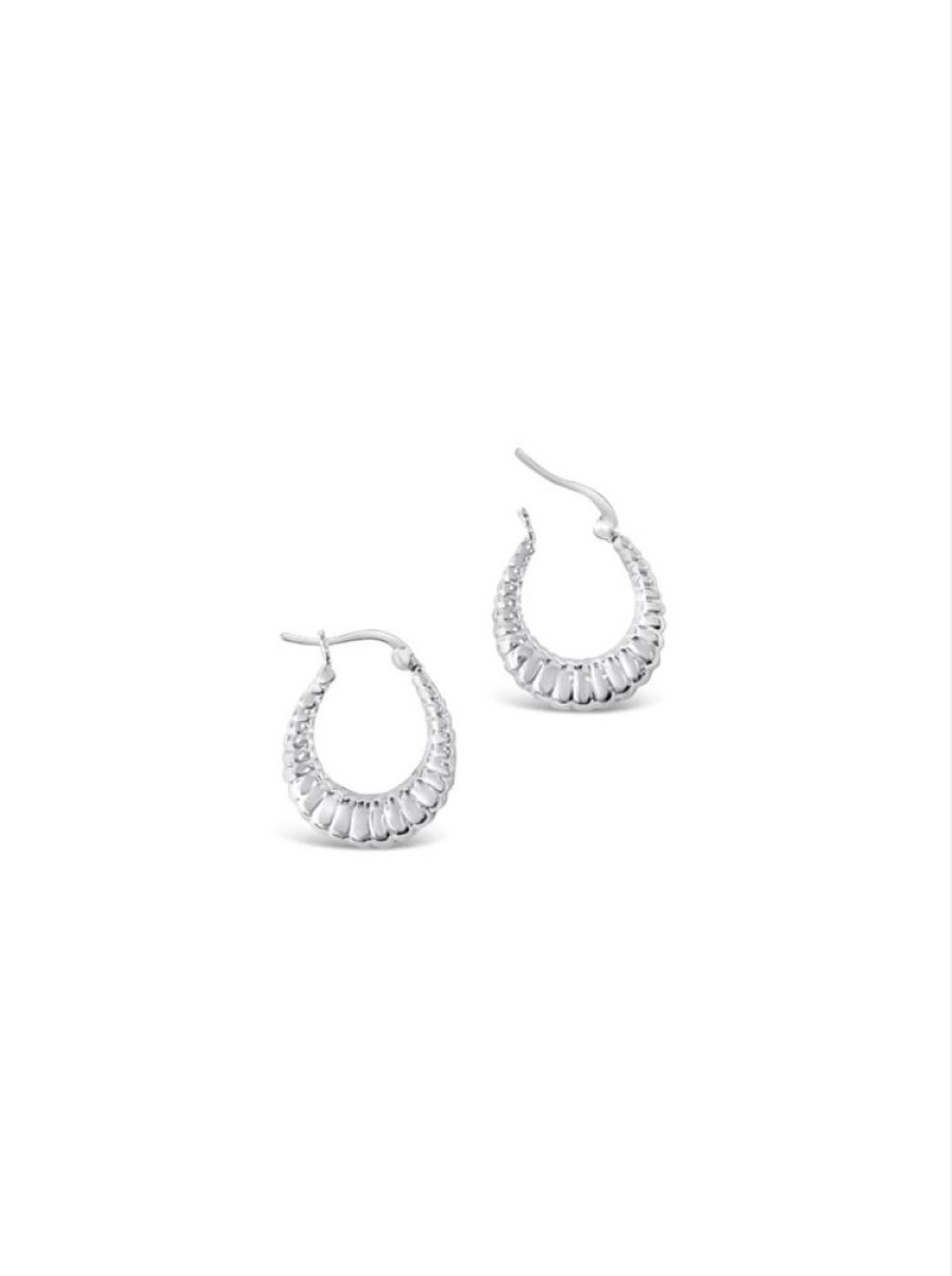 Jewellery ICHU JEWELLERY | Shrimp Hoops Silver