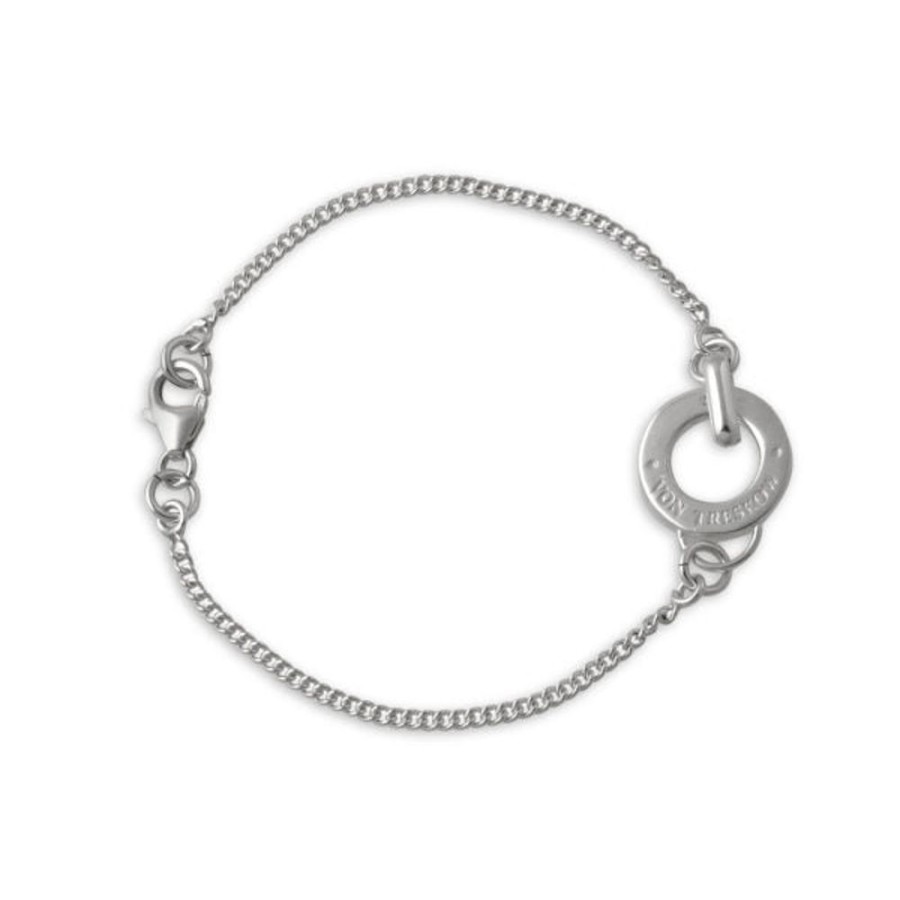 Jewellery VON TRESKOW | Curb Bracelet With Von Treskow Disc