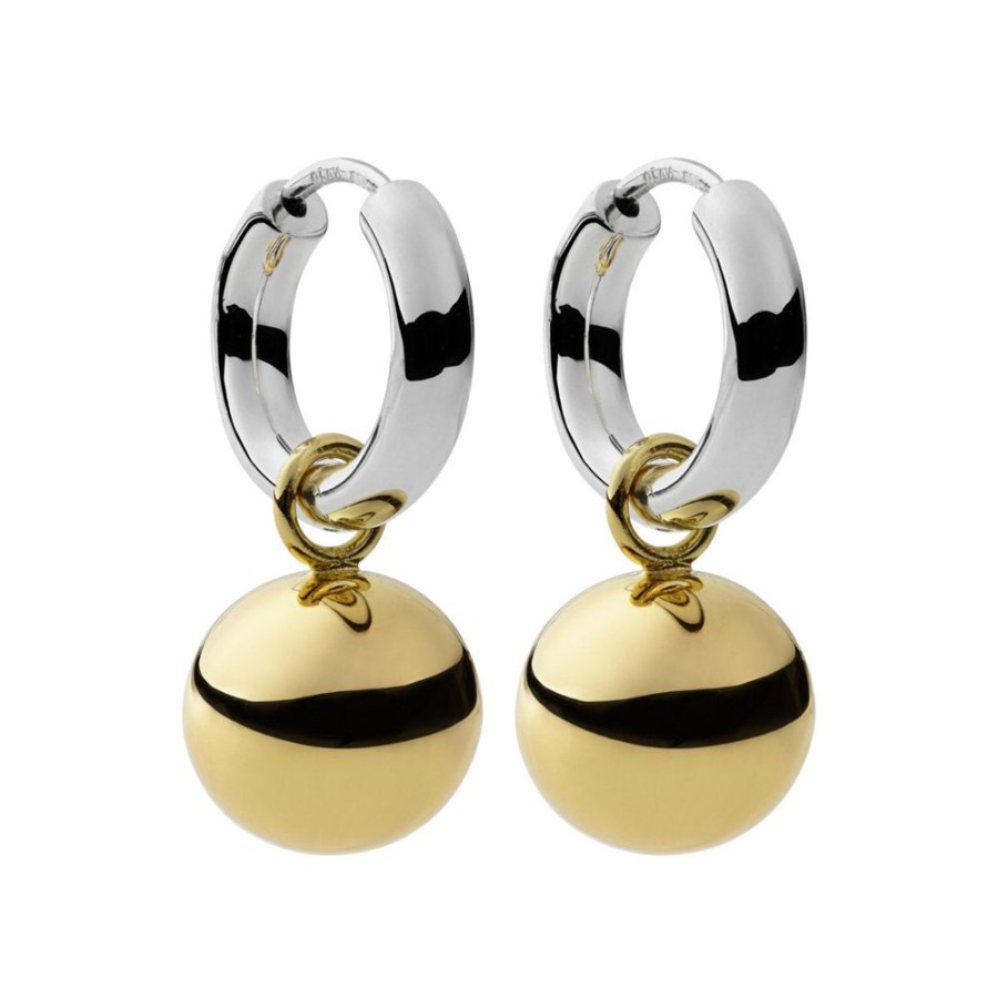 Jewellery NAJO | Shayla Yellow Gold/Silver Earring