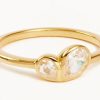 Jewellery BY CHARLOTTE | Adored Ring - Gold