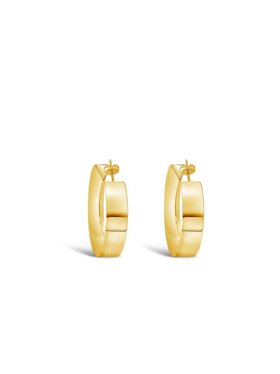 Jewellery ICHU JEWELLERY | Strict Hoops, Gold