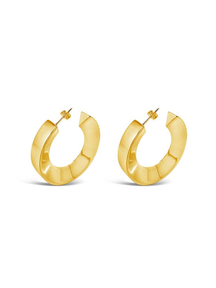 Jewellery ICHU JEWELLERY | Strict Hoops, Gold