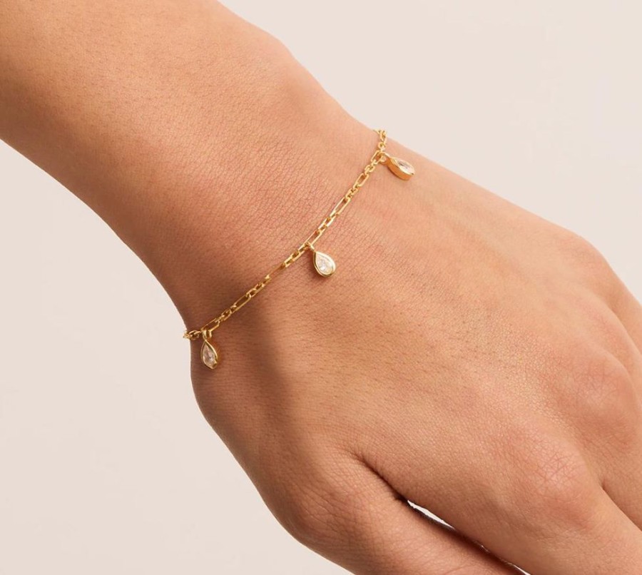 Jewellery BY CHARLOTTE | Adored Bracelet - Gold