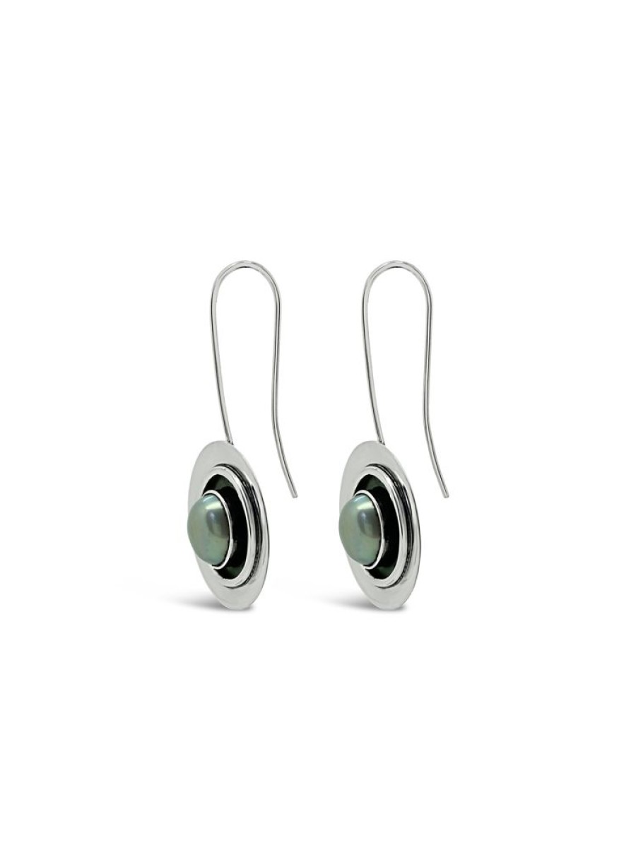 Jewellery ICHU JEWELLERY | Oxidised Pearl Earrings