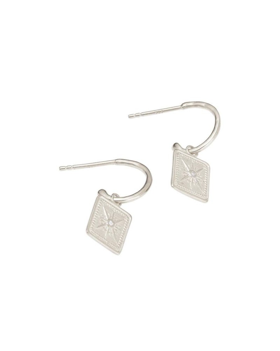 Jewellery KIRSTIN ASH | True North Hoops (Sterling Silver)