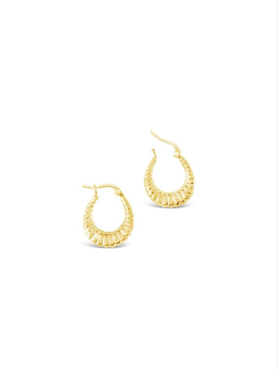 Jewellery ICHU JEWELLERY | Shrimp Hoops Gold