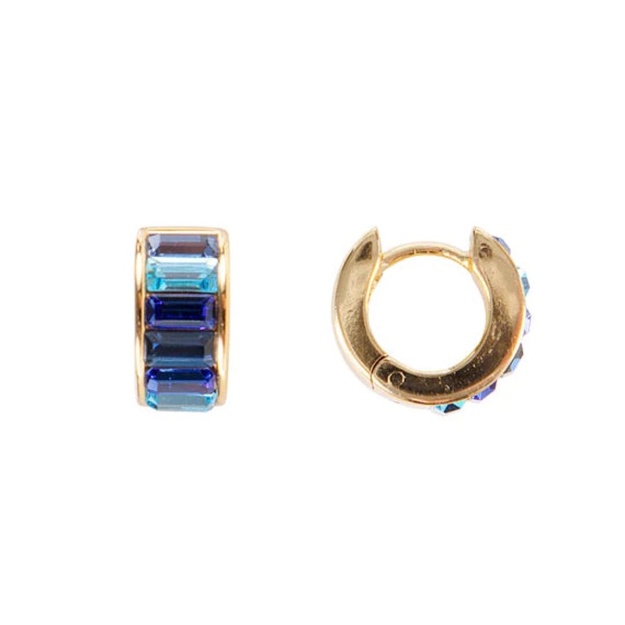 Jewellery FAIRLEY | Blue Ombre Huggies