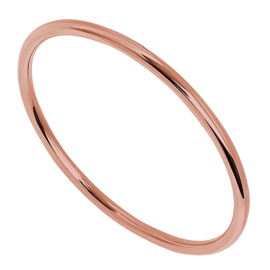 Jewellery NAJO | Simplicity Rose Gold Bangle