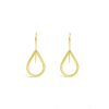 Jewellery ICHU JEWELLERY | Fine Open Tear Drop Earrings, Gold