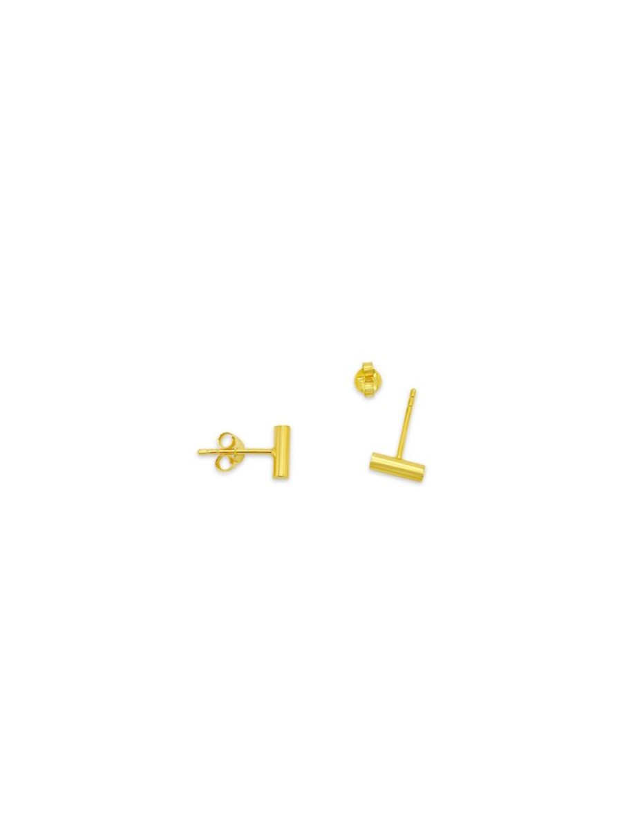 Jewellery ICHU JEWELLERY | Cylinder Studs, Gold