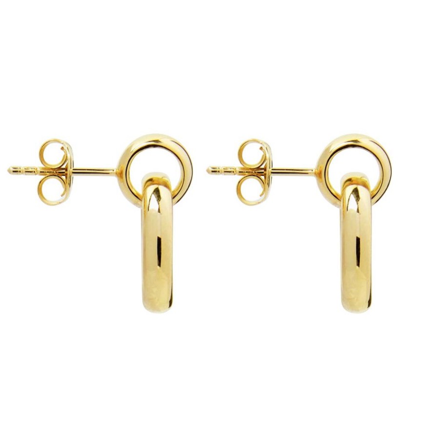 Jewellery NAJO | Roma Yellow Gold Stud Earring