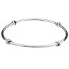 Jewellery IRONCLAY | Bangle Silver With Knots