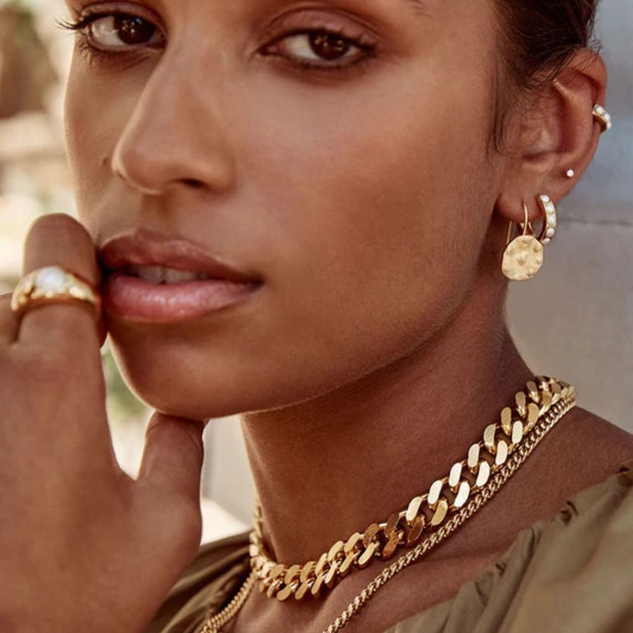 Jewellery FAIRLEY | Savannah Hooks Gold