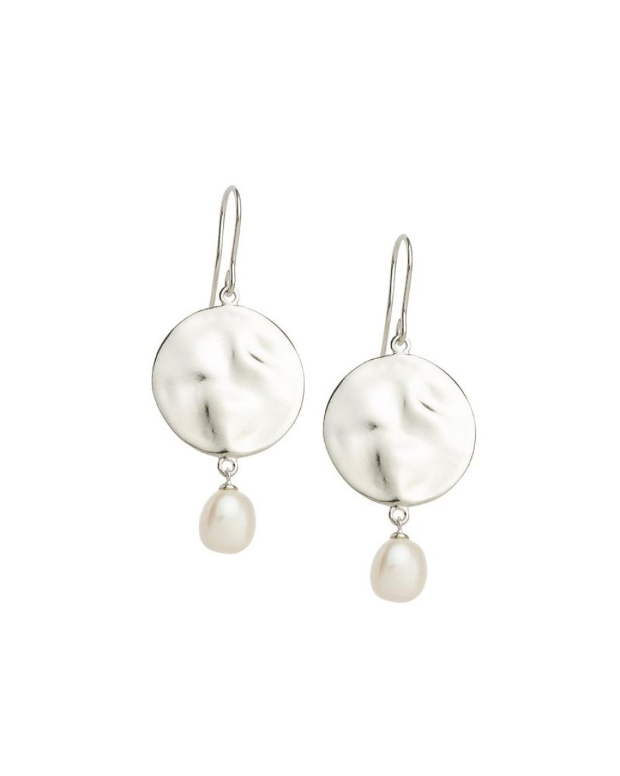 Jewellery KIRSTIN ASH | Tidal Pearl Earrings (Sterling Silver)