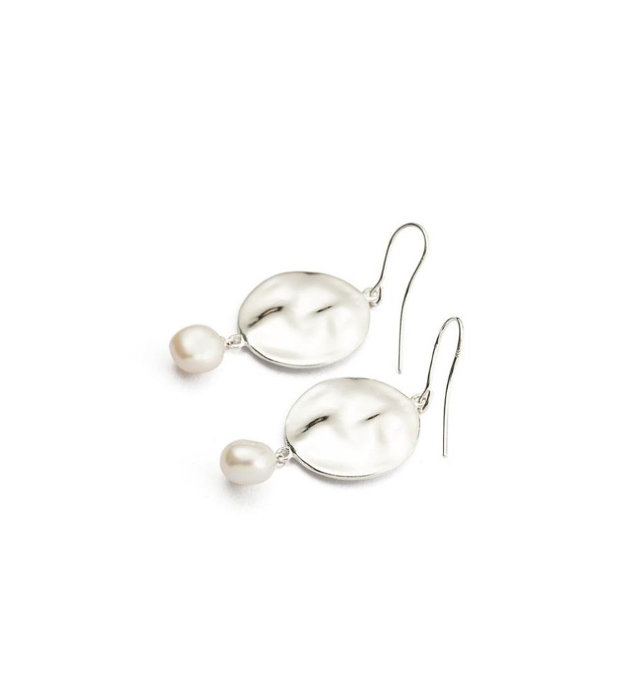 Jewellery KIRSTIN ASH | Tidal Pearl Earrings (Sterling Silver)