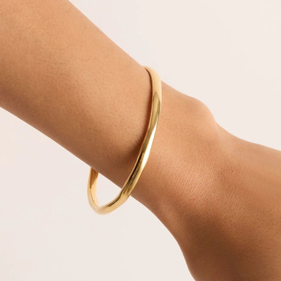 Jewellery BY CHARLOTTE | Lover Bangle Gold