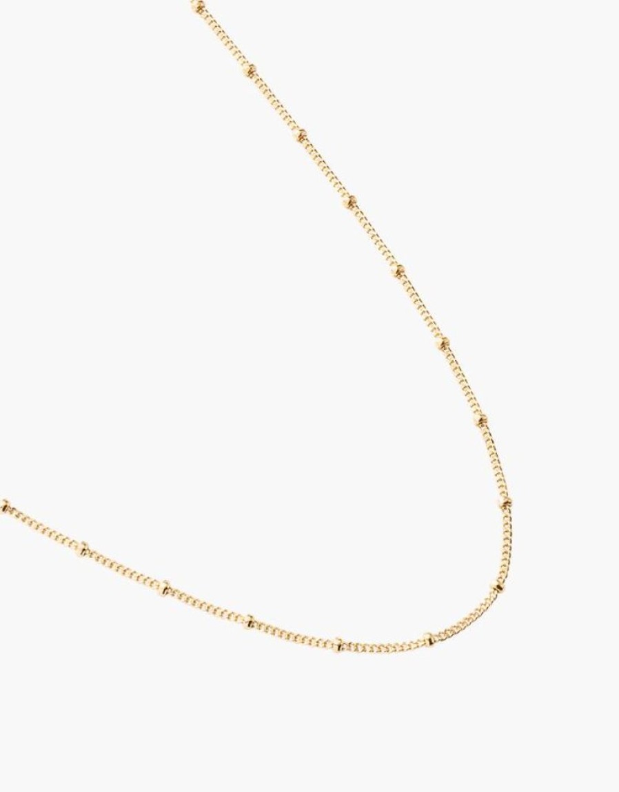 Jewellery KIRSTIN ASH | Bespoke Ball Chain Necklace - Gold (22-25