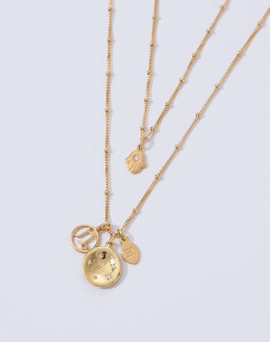 Jewellery KIRSTIN ASH | Bespoke Ball Chain Necklace - Gold (22-25