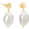 Jewellery MURKANI | Halcyon Pearl Earrings - Gold