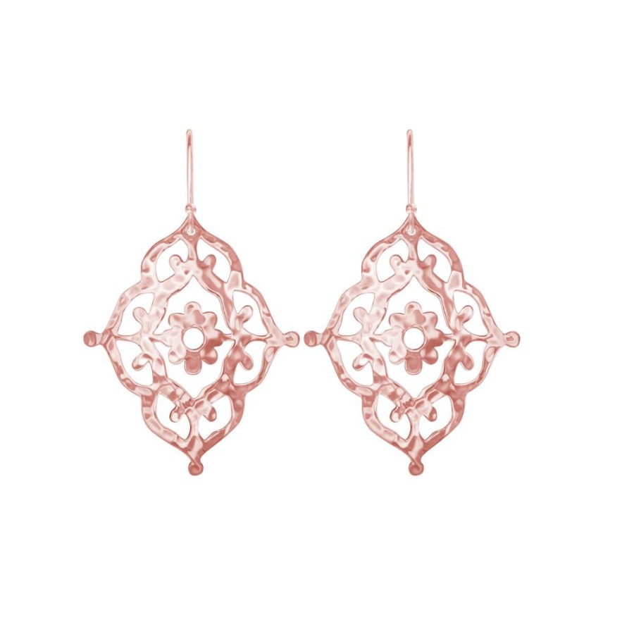 Jewellery MURKANI | Gypsy Earrings In Rose Gold