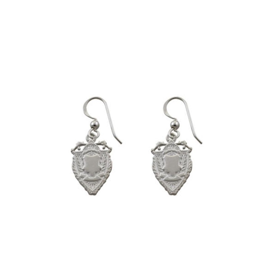 Jewellery VON TRESKOW | Old English Shield Earrings