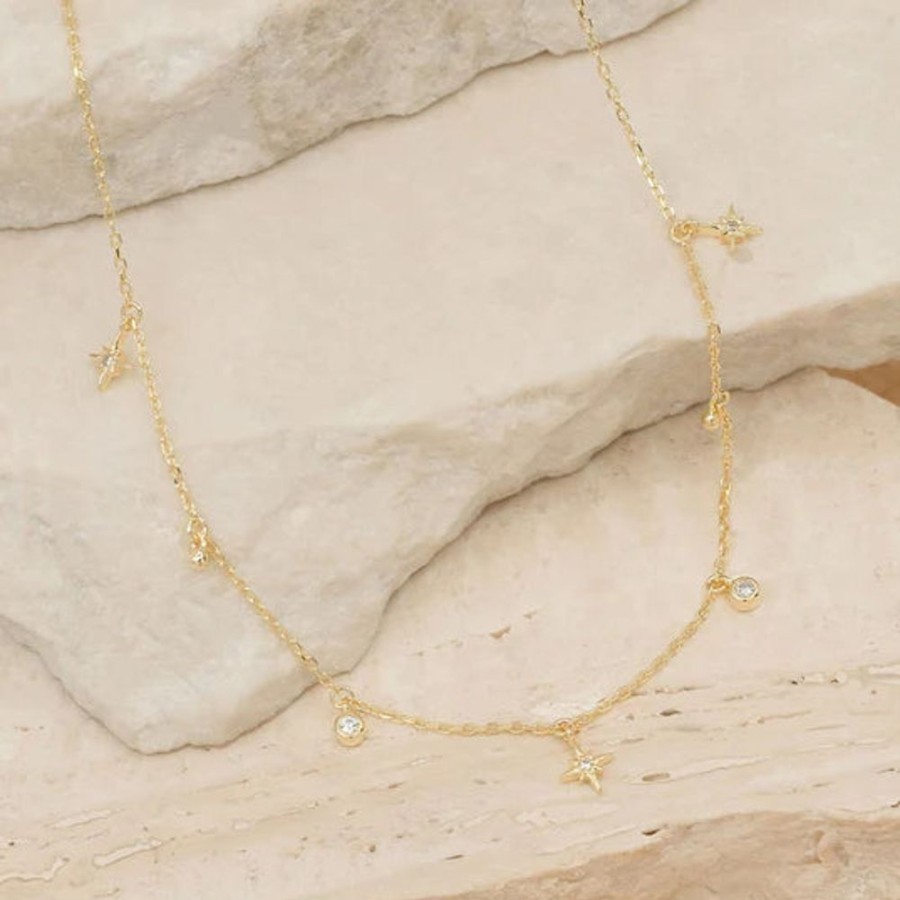 Jewellery BY CHARLOTTE | Bathed In Your Light Choker - Gold