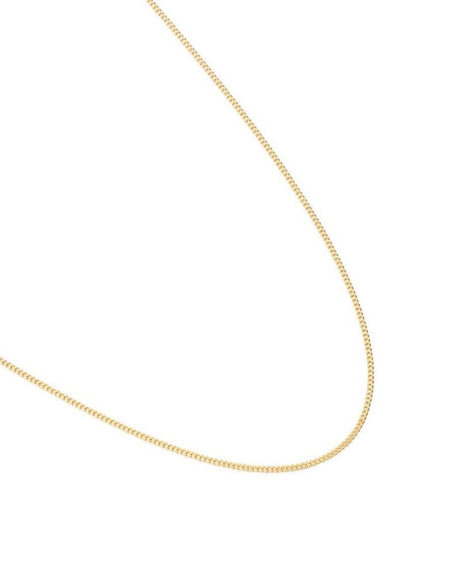 Jewellery KIRSTIN ASH | Bespoke Curb Chain (18K-Gold-Vermeil)