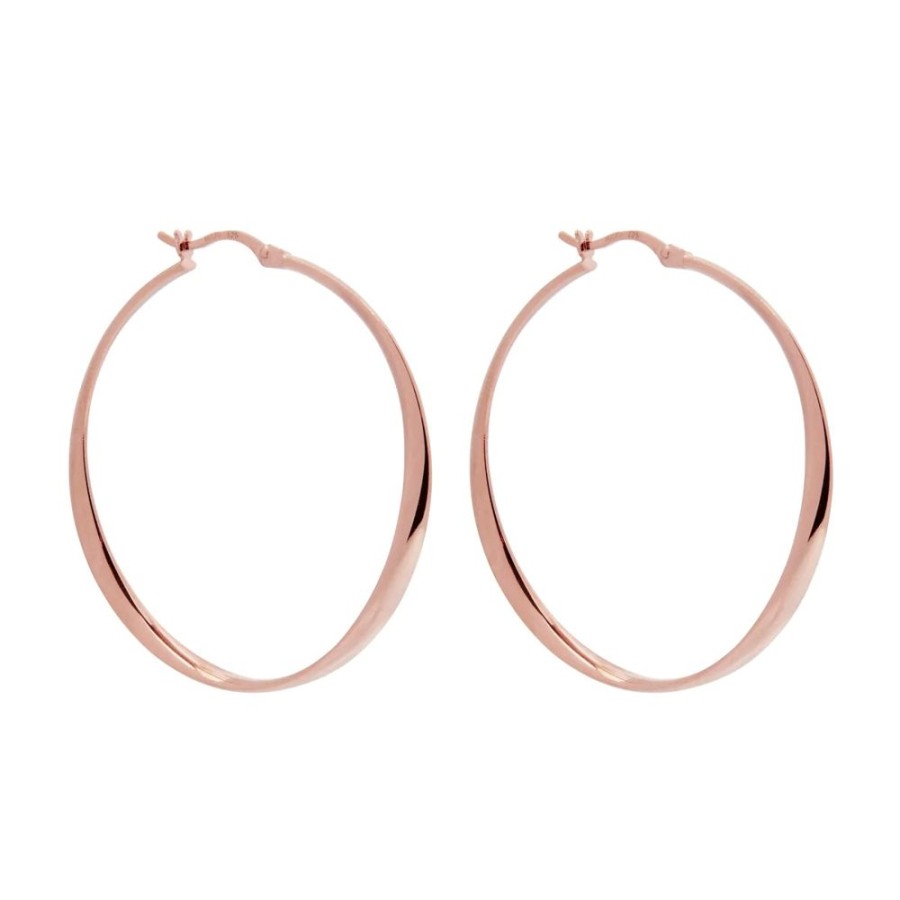 Jewellery NAJO | Vespa Rose Gold Hoop Earring