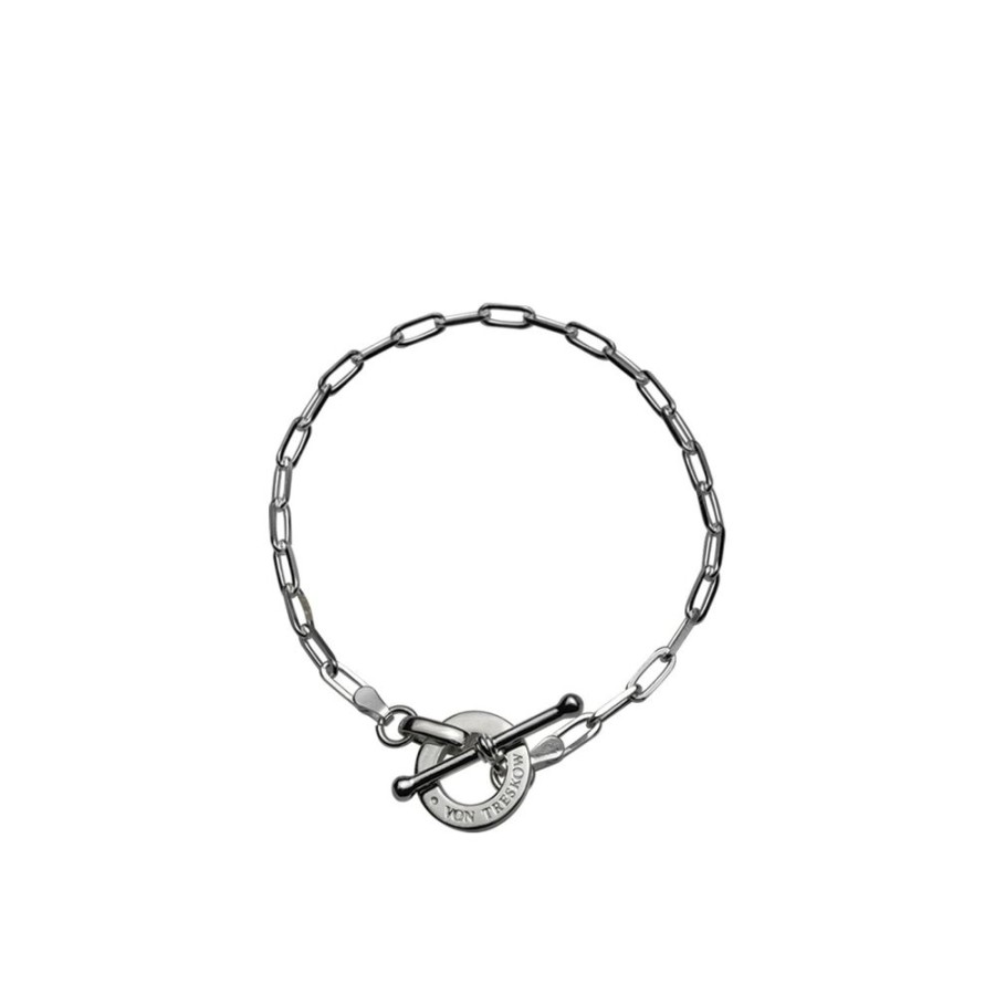 Jewellery VON TRESKOW | Clip Chain Bracelet With Vt Disc