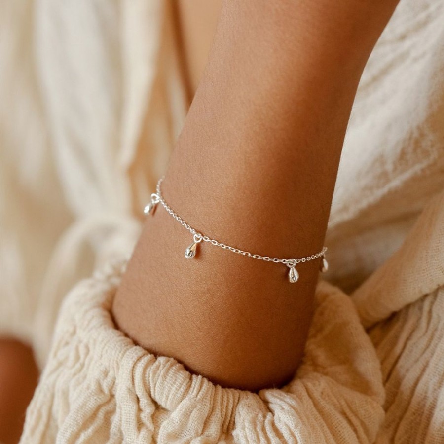 Jewellery BY CHARLOTTE | Divine Grace Bracelet - Silver