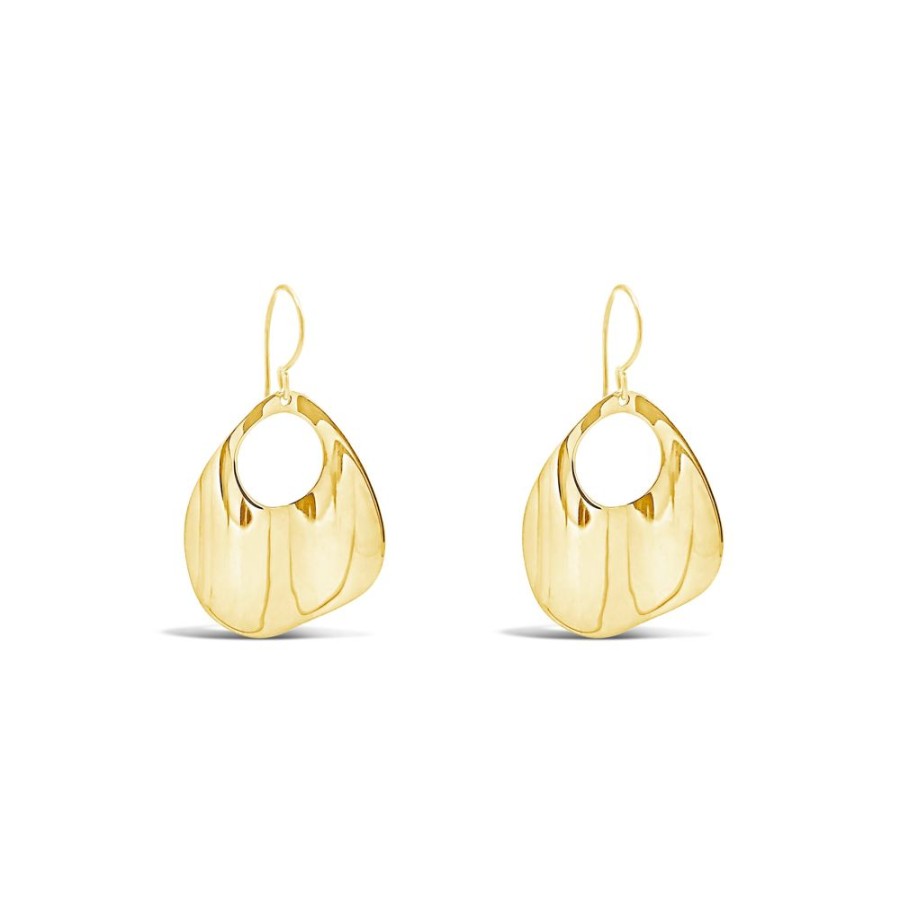 Jewellery ICHU JEWELLERY | Gold Abstract Earrings