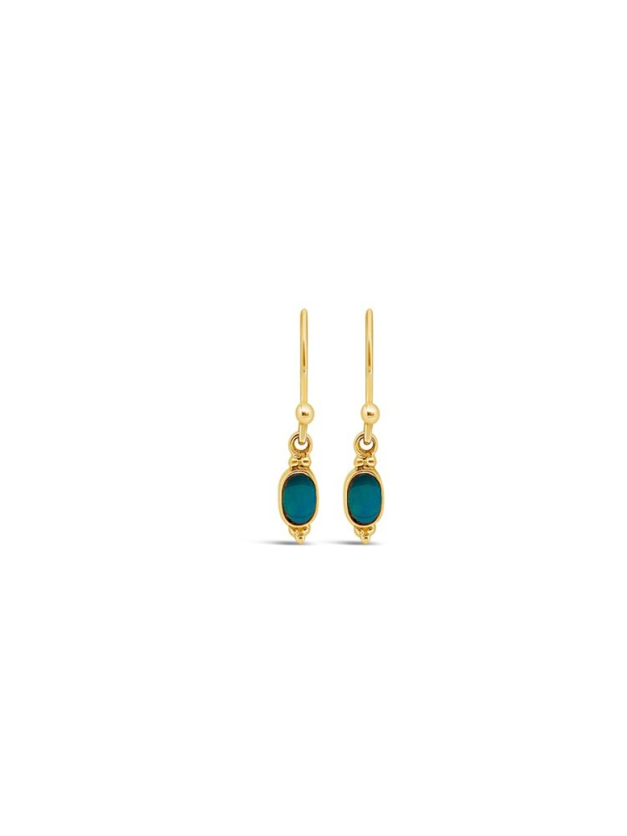 Jewellery ICHU JEWELLERY | Opal Trio Earrings, Gold