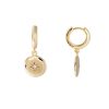 Jewellery FAIRLEY | Starburst Hoops - Gold