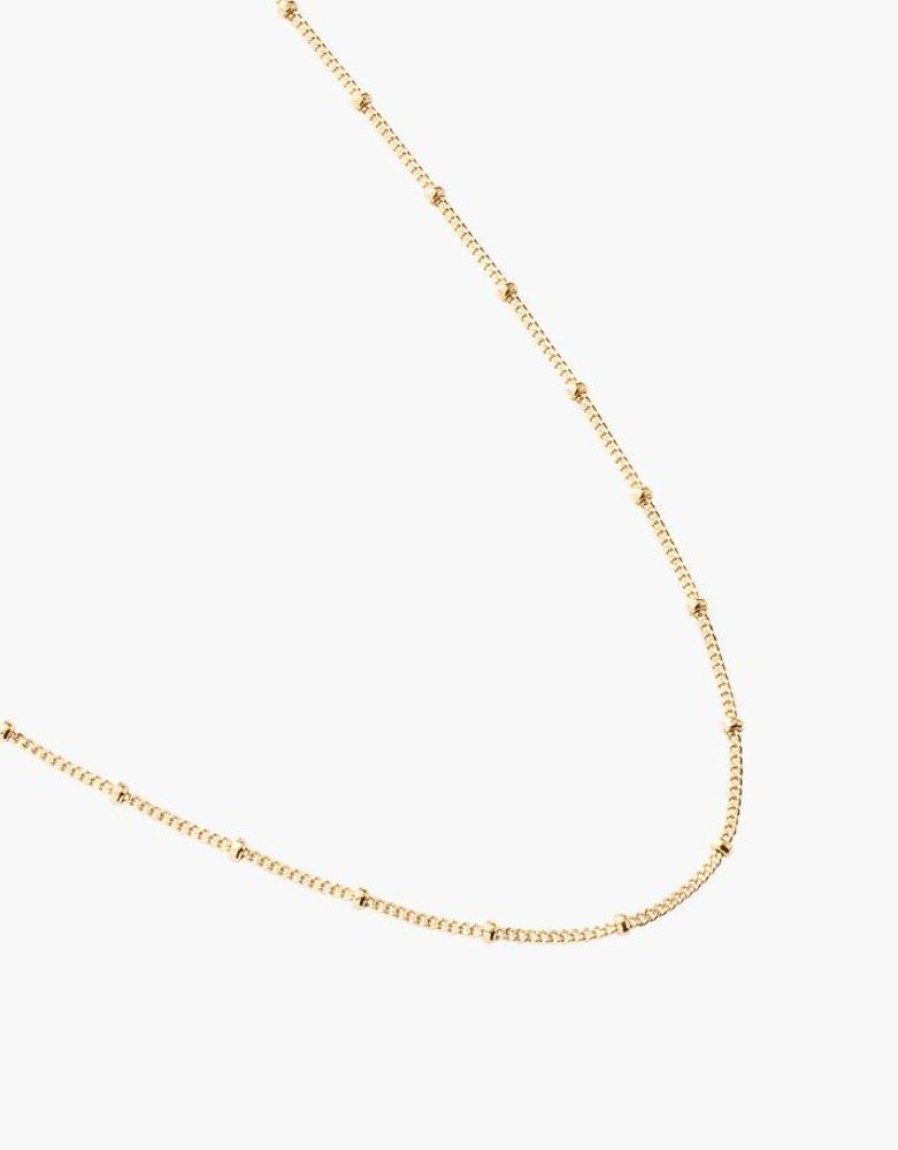 Jewellery KIRSTIN ASH | Bespoke Ball Chain Necklace - Gold (22-25