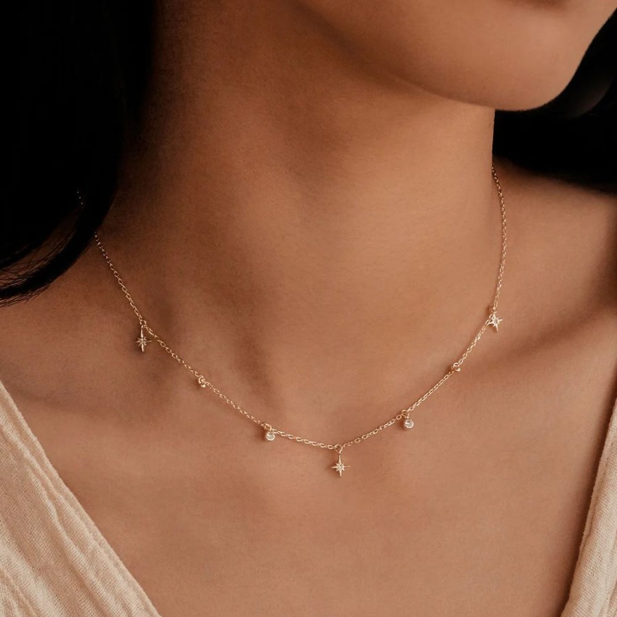 Jewellery BY CHARLOTTE | Bathed In Your Light Choker Silver