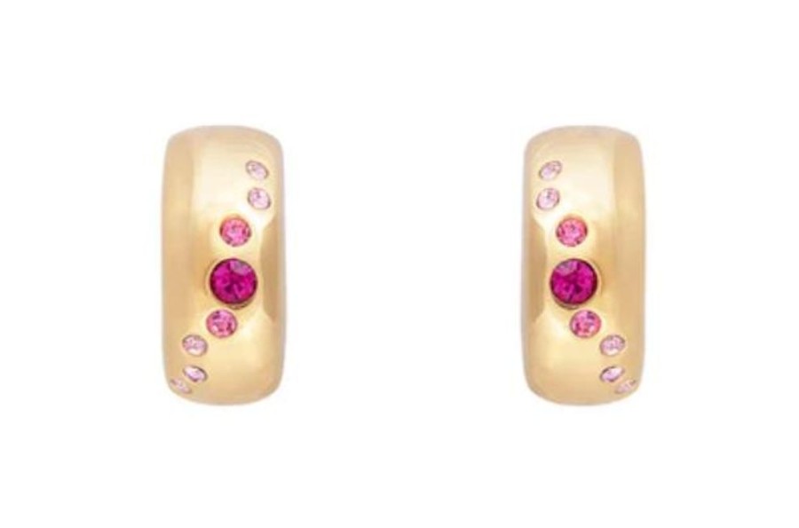 Jewellery FAIRLEY | Pink Ombre Chubby Huggies