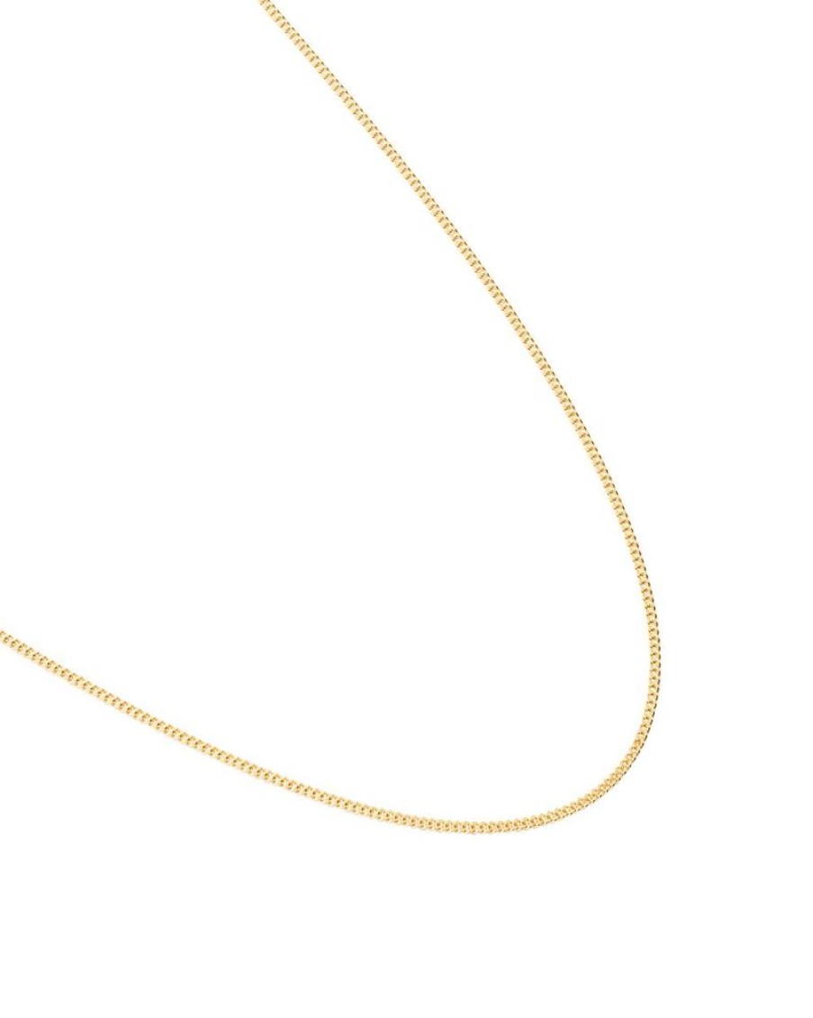 Jewellery KIRSTIN ASH | Bespoke Curb Chain (18K-Gold-Vermeil)