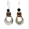 Jewellery ISRAELI | Earrings Drops Rose Gold Silver Handmade