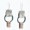 Jewellery ISRAELI | Sterling Silver And Gold Filled Square Drops