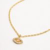 Jewellery BY CHARLOTTE | Eye Of Intuition Necklace - 18K Gold Vermeil