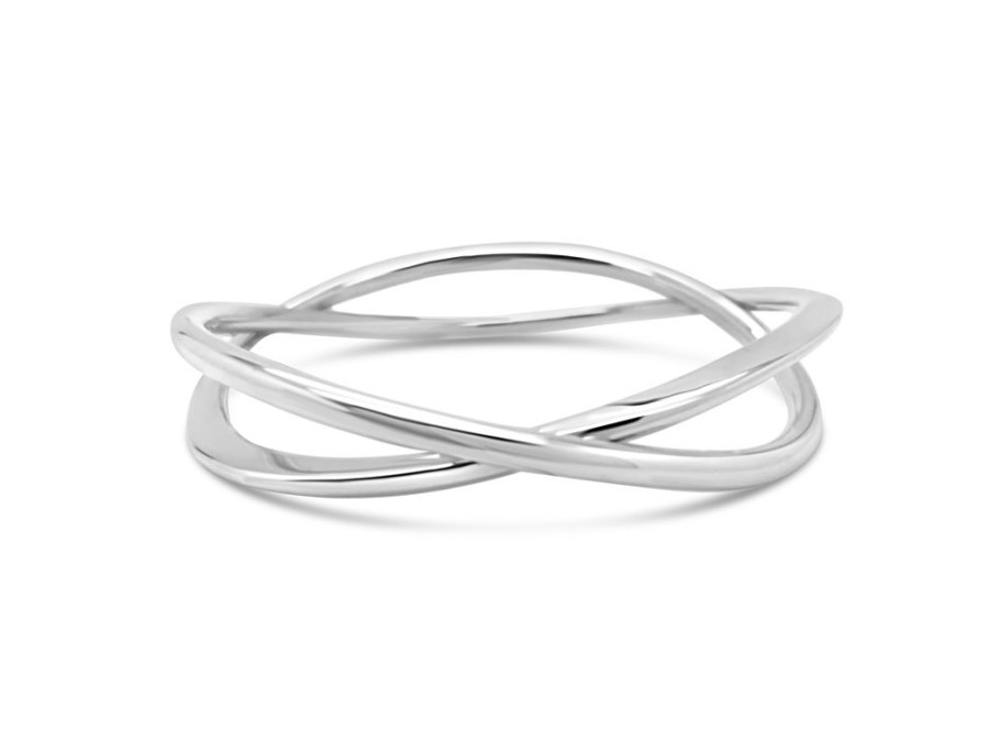 Jewellery ICHU JEWELLERY | Double Band Twist Bangle